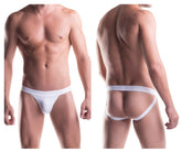 Unico 9610020100 (9612010120100) Jockstrap Cristalino Coton Couleur Blanc